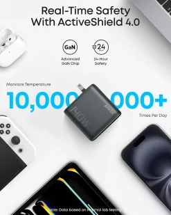 Anker Charger (140W, 4-Port, PD 3.1) with USB-C Cable