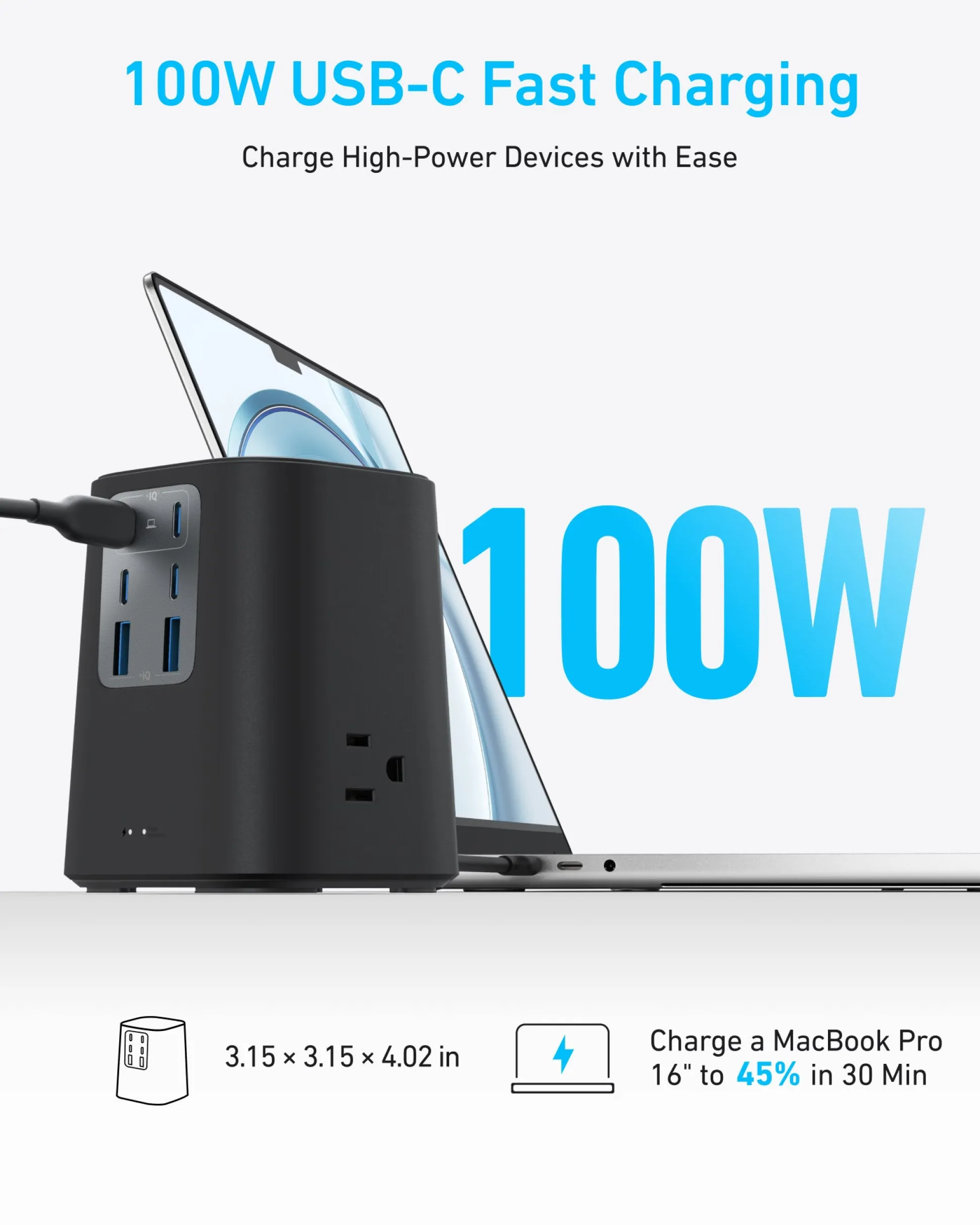 Anker Charging Station (9-in-1, 100W)