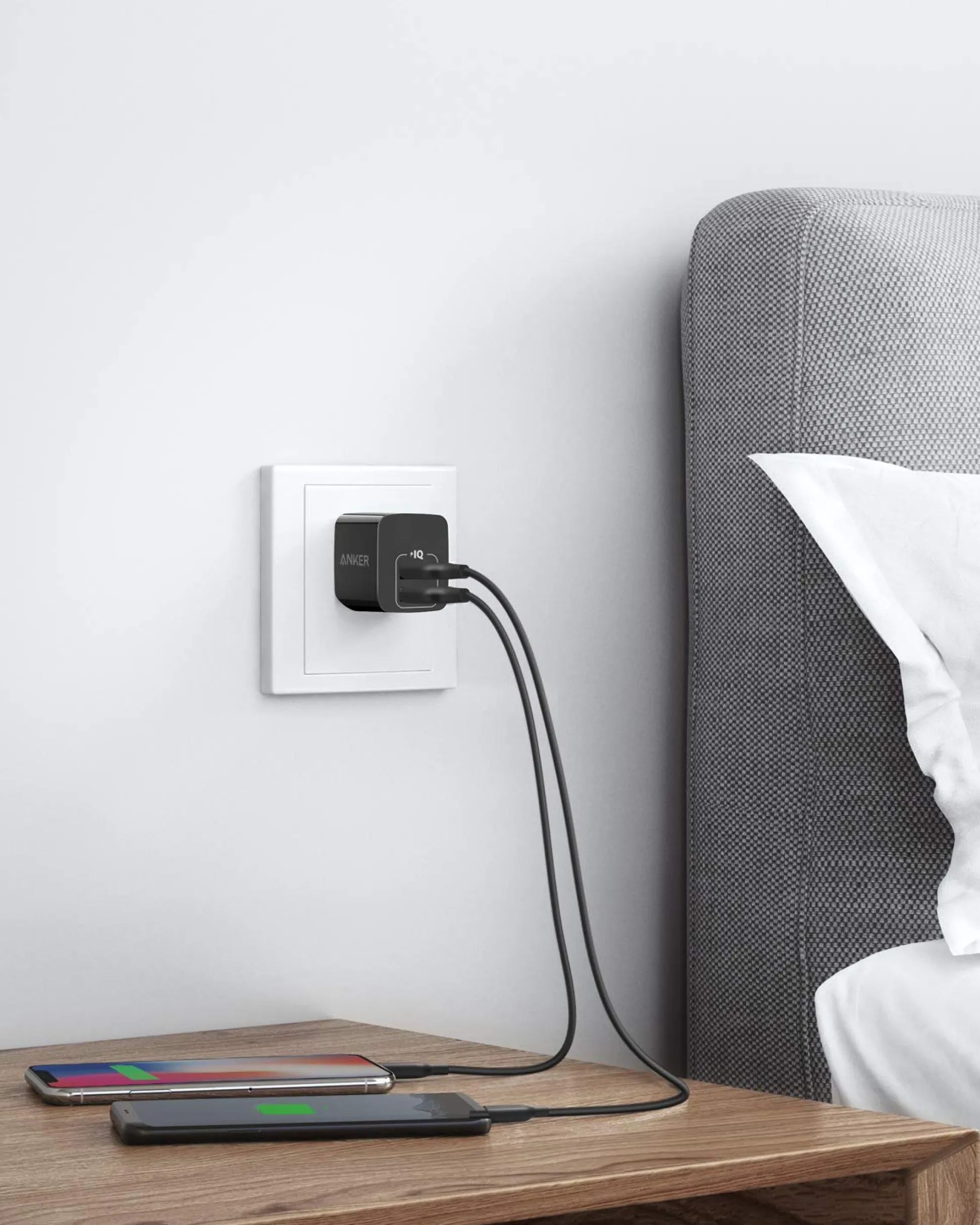 Anker Dual-Port 12W Wall Charger (2-Pack)