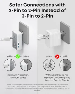 Anker Laptop Power Bank (25K, 165W, Built-In and Retractable Cables) and Anker Nano Travel Adapter (5-in-1, 20W, 1-Pack)