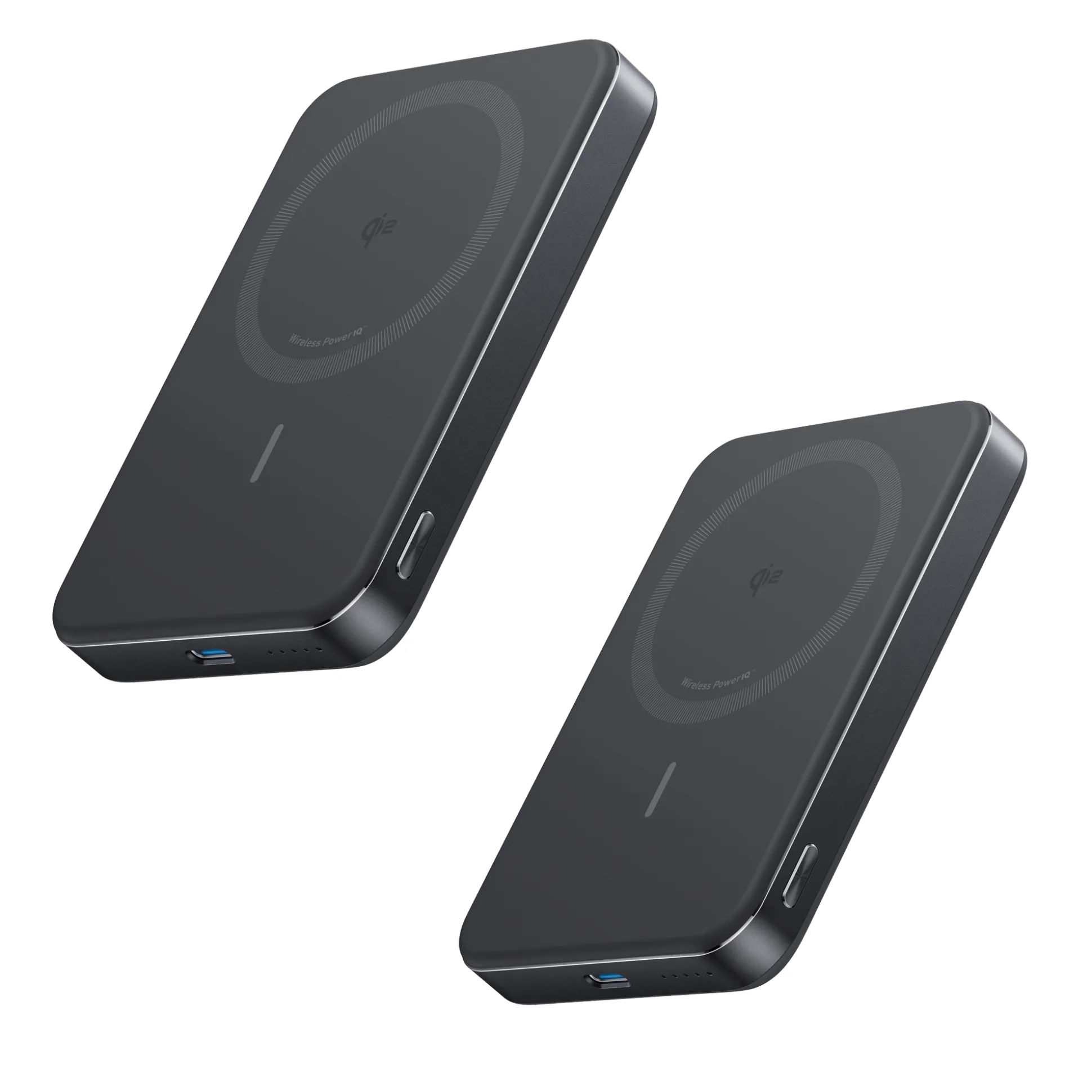 Anker MagGo Power Bank (10K, Slim) | 2-Pack