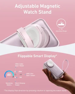 Anker MagGo Power Bank (10K, 35W, For Apple Watch)