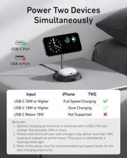 Anker MagGo Wireless Charger (2-in-1, Stand)