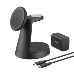 Anker MagGo Wireless Charging Station (3-in-1, Dock Stand)