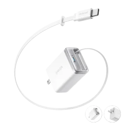 Anker Nano Charger (35W, Built-In Retractable USB-C Cable)