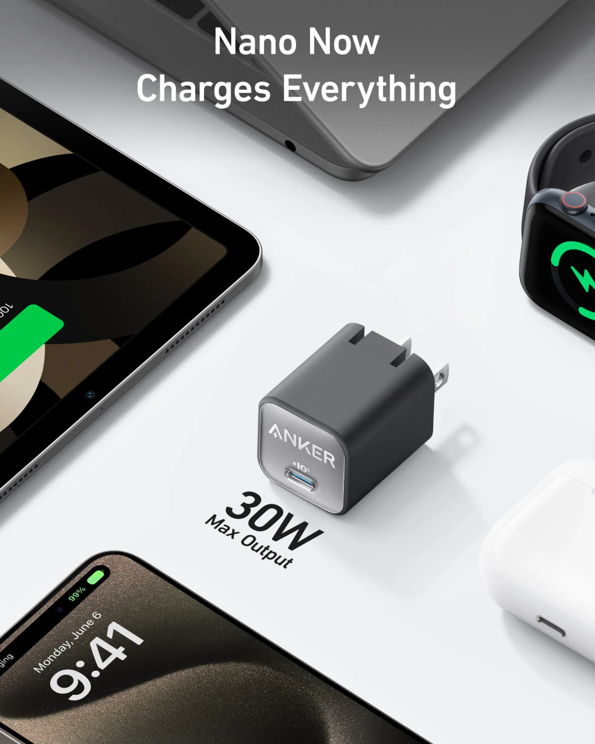 Anker Nano Charger (30W, 2-Pack)