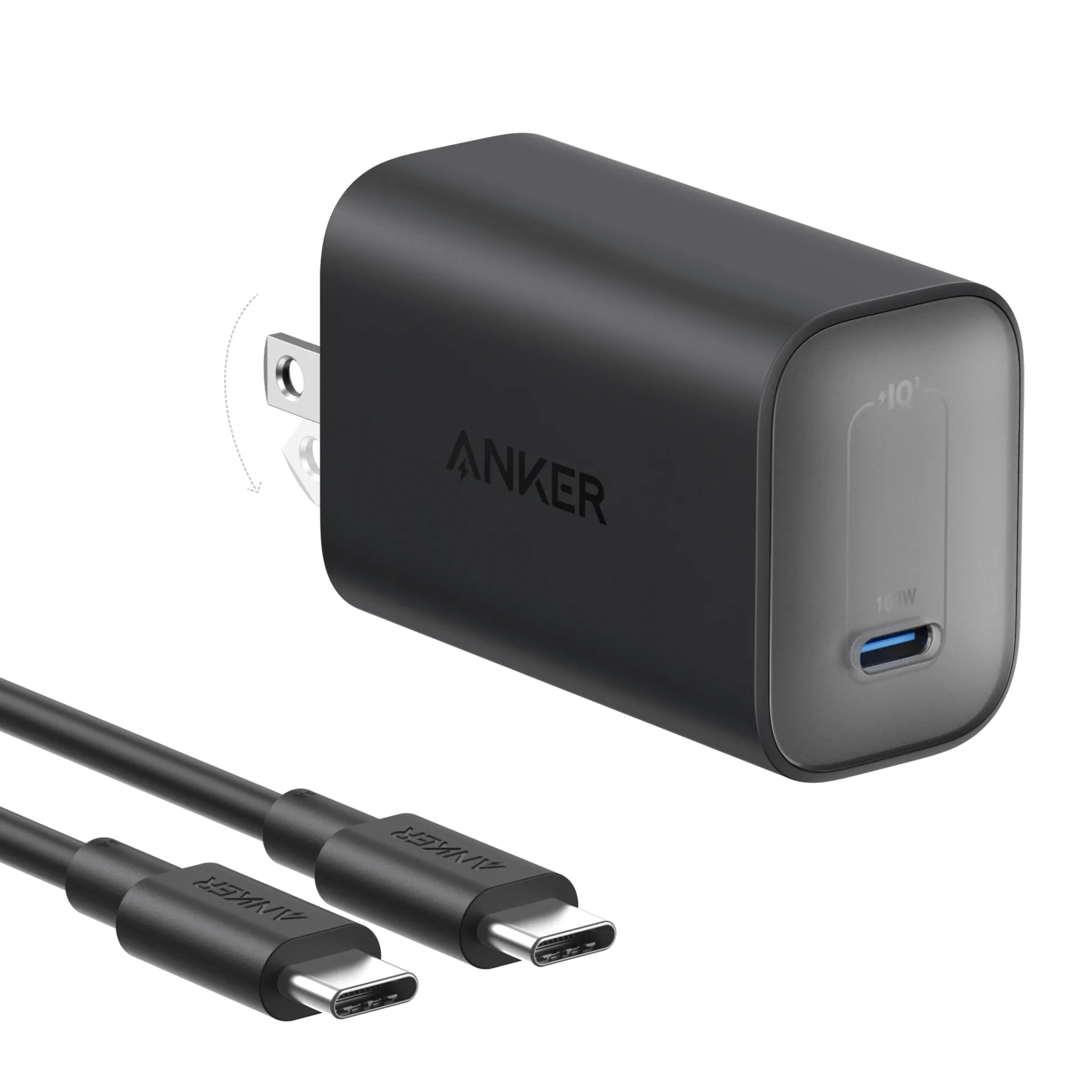 Anker Nano Charger (100W) with USB-C Cable