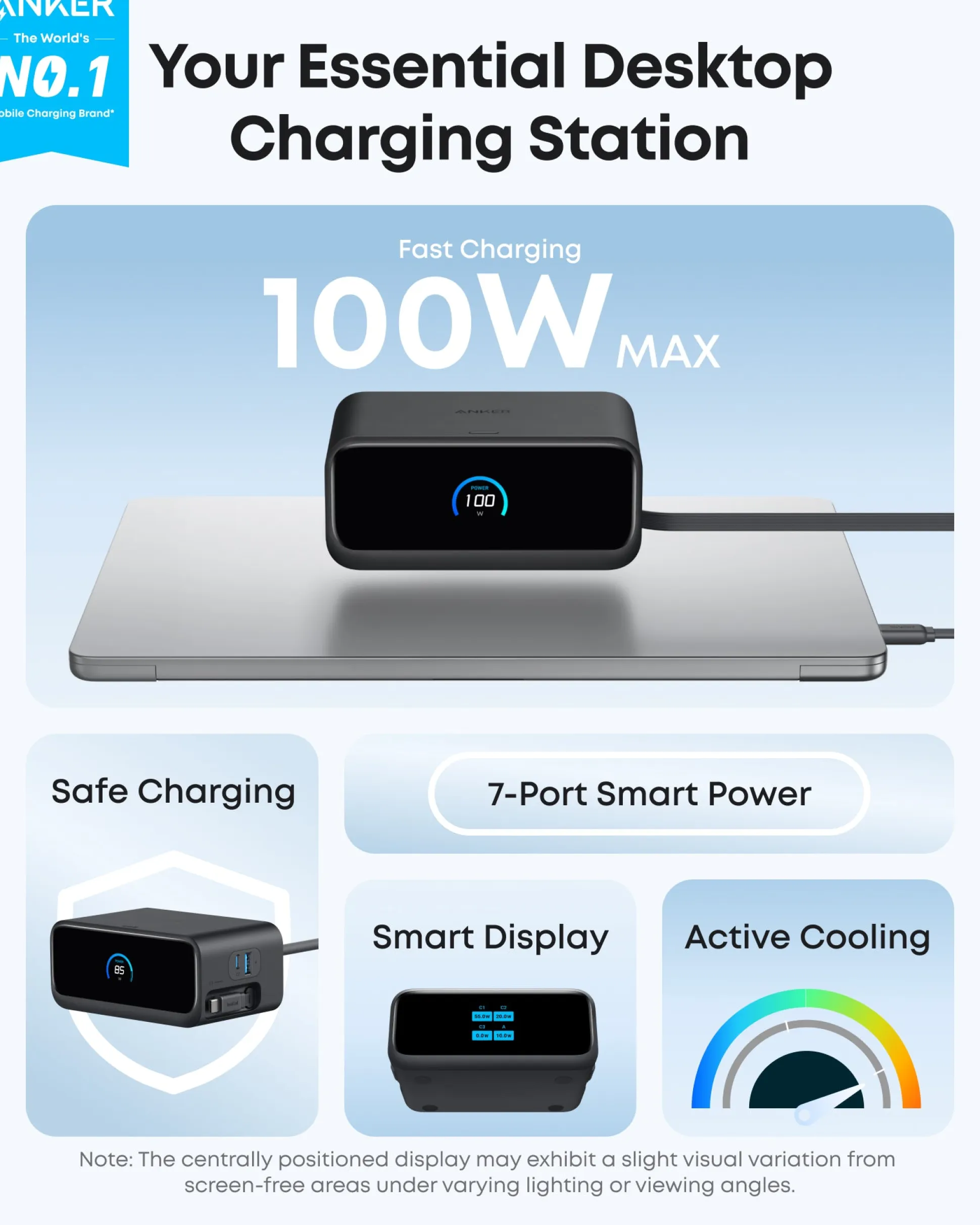 Anker Nano Charging Station (7-in-1, 100W)
