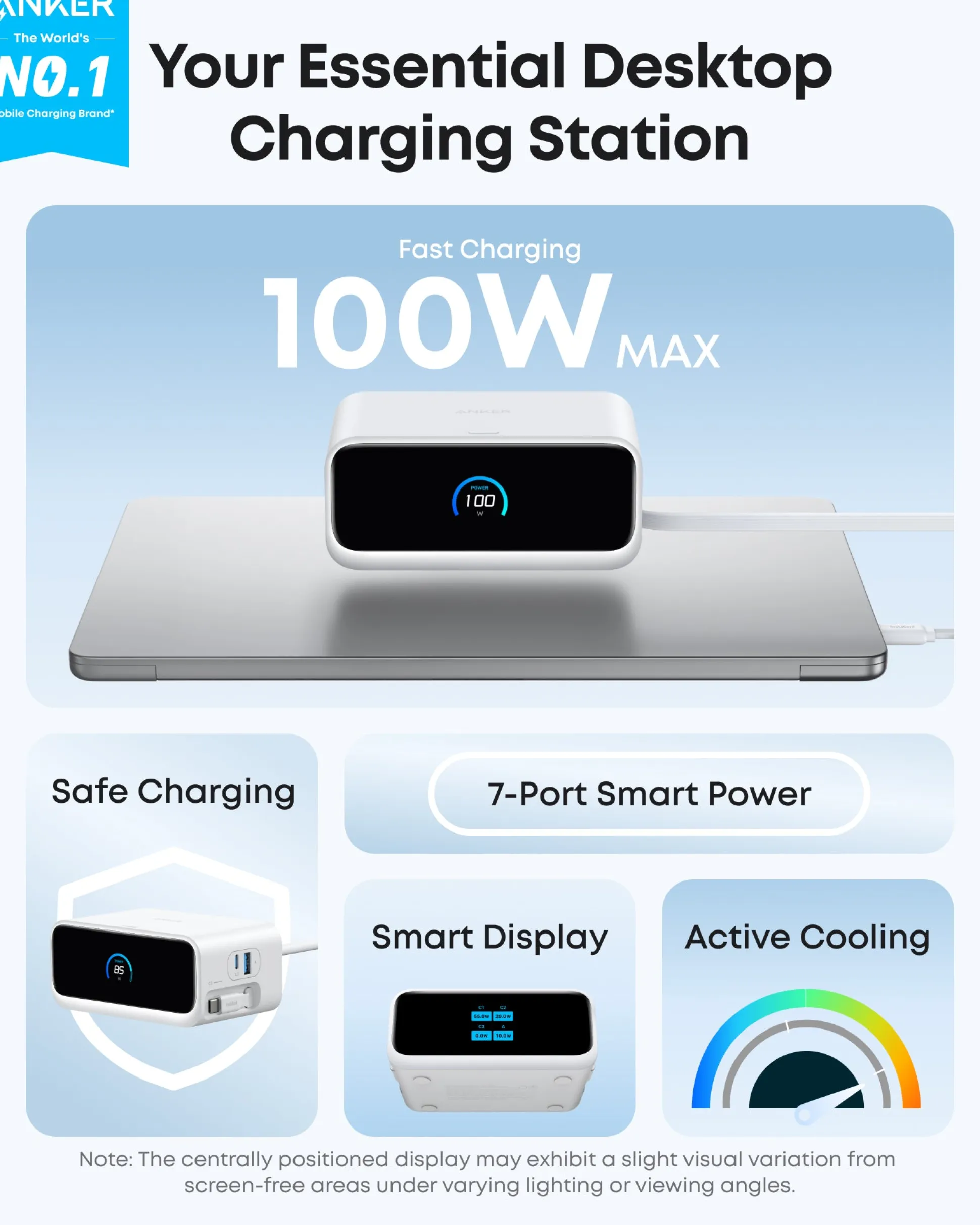Anker Nano Charging Station (7-in-1, 100W)