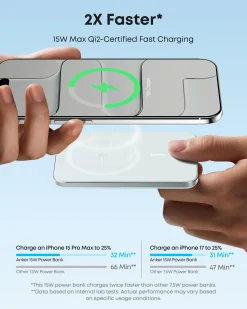 Anker Nano Power Bank (5K, MagGo, Slim) WM