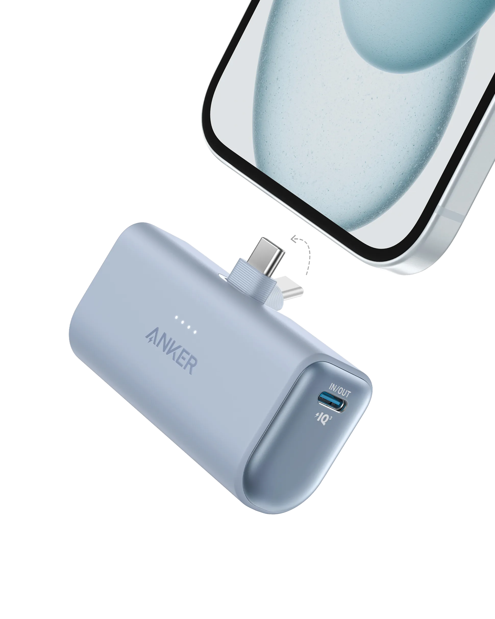 Anker Nano Power Bank (22.5W, Built-In USB-C Connector)