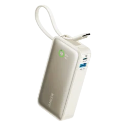 Anker Nano Power Bank (30W, Built-In USB-C Cable)