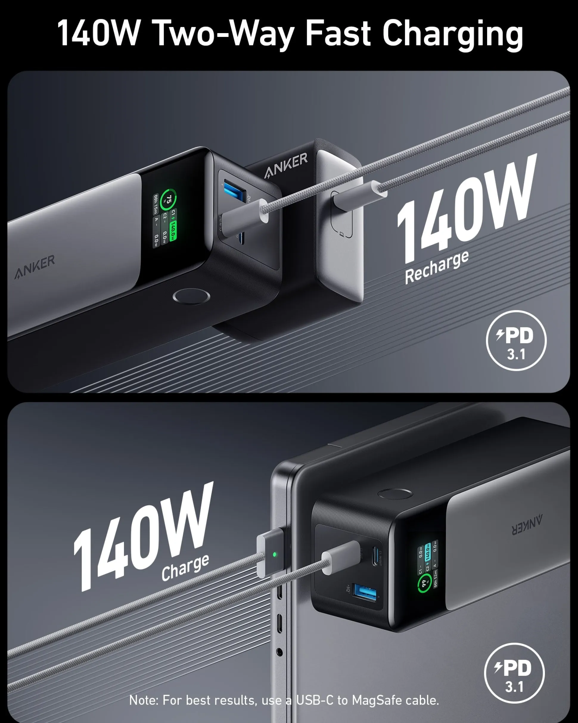 Anker 737 Power Bank (PowerCore 24K)