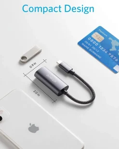 Anker PowerExpand USB-C to Gigabit Ethernet Adapter