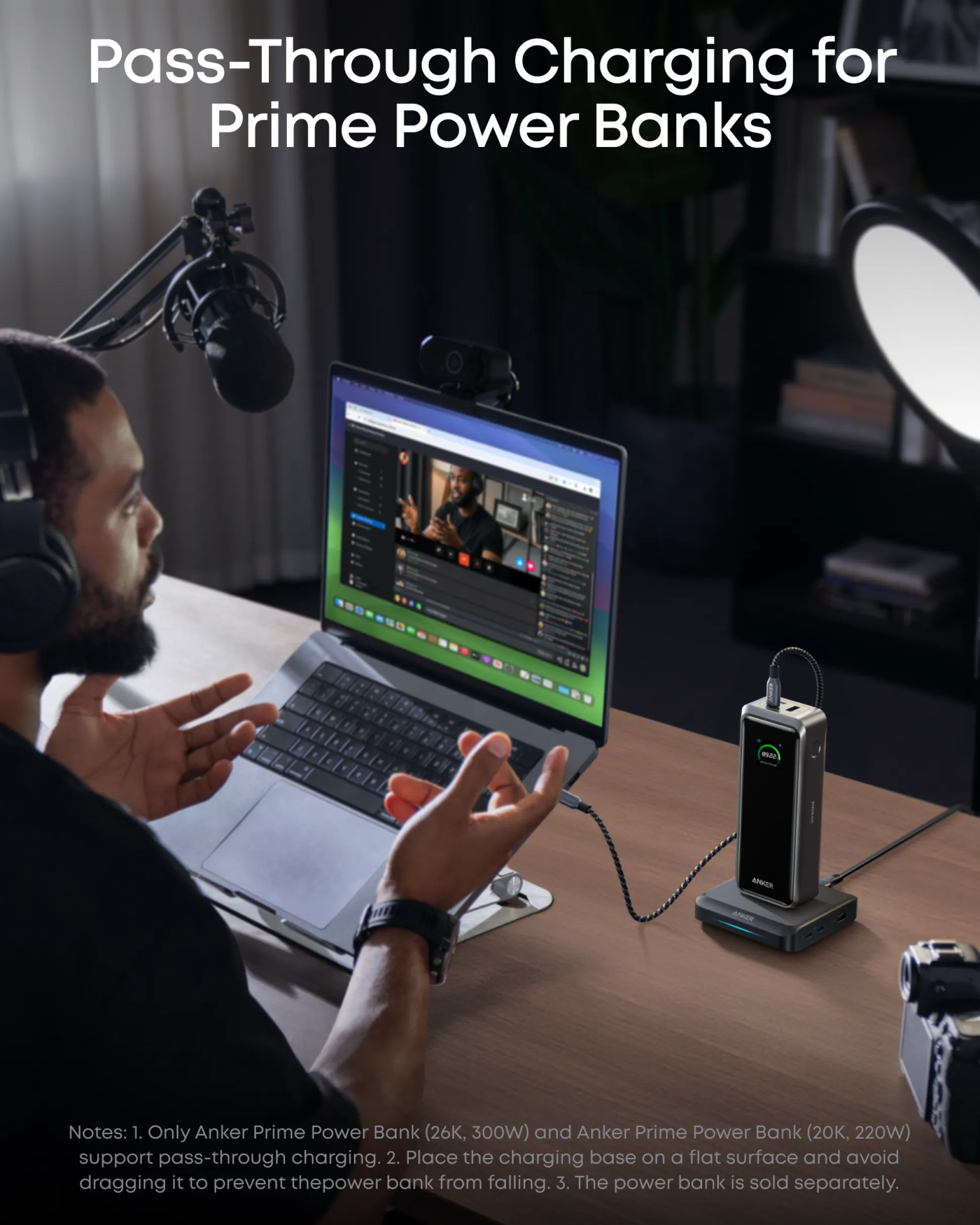 Anker Prime Charging Base (150W, 3 Ports)
