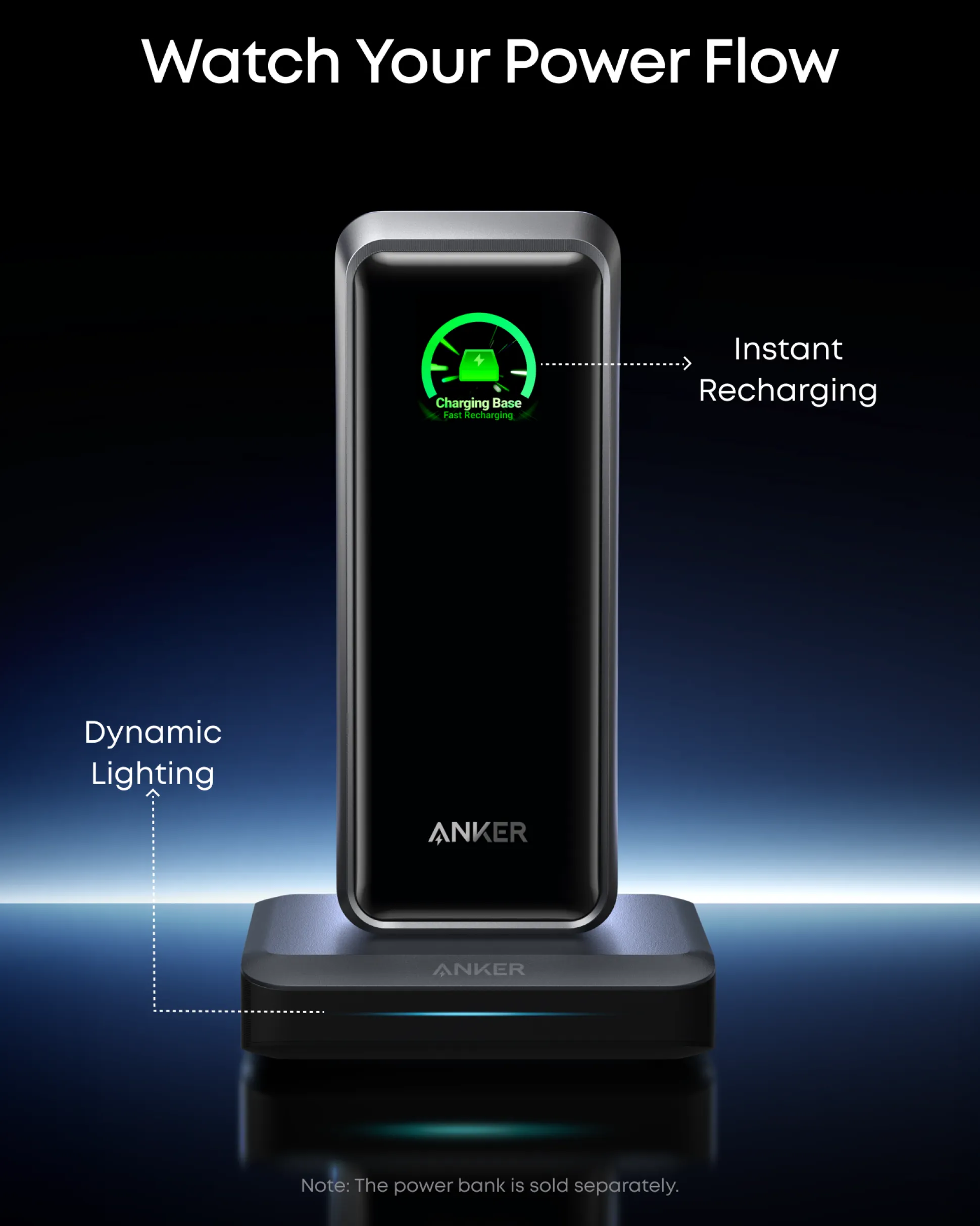 Anker Prime Charging Base (150W, 3 Ports)