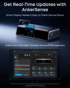 Anker Prime DL7400 Docking Station (14-in-1, Triple Display, DisplayLink)