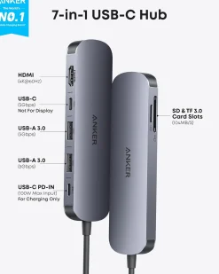 Anker USB-C Hub (7-in-1)