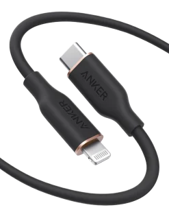 Anker 641 USB-C to Lightning Cable (Flow, 3 ft Silicone)