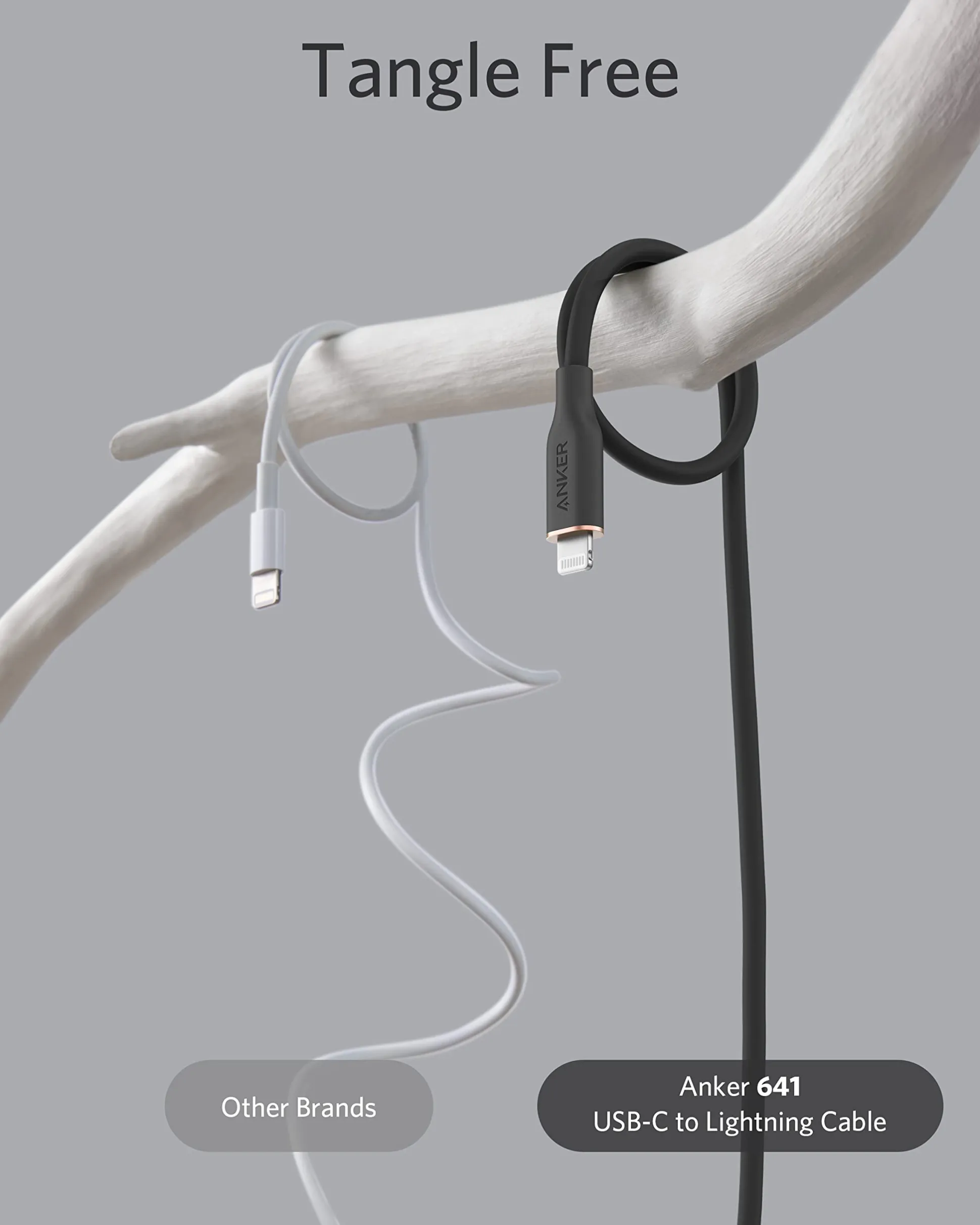 Anker 641 USB-C to Lightning Cable (Flow, Silicone)