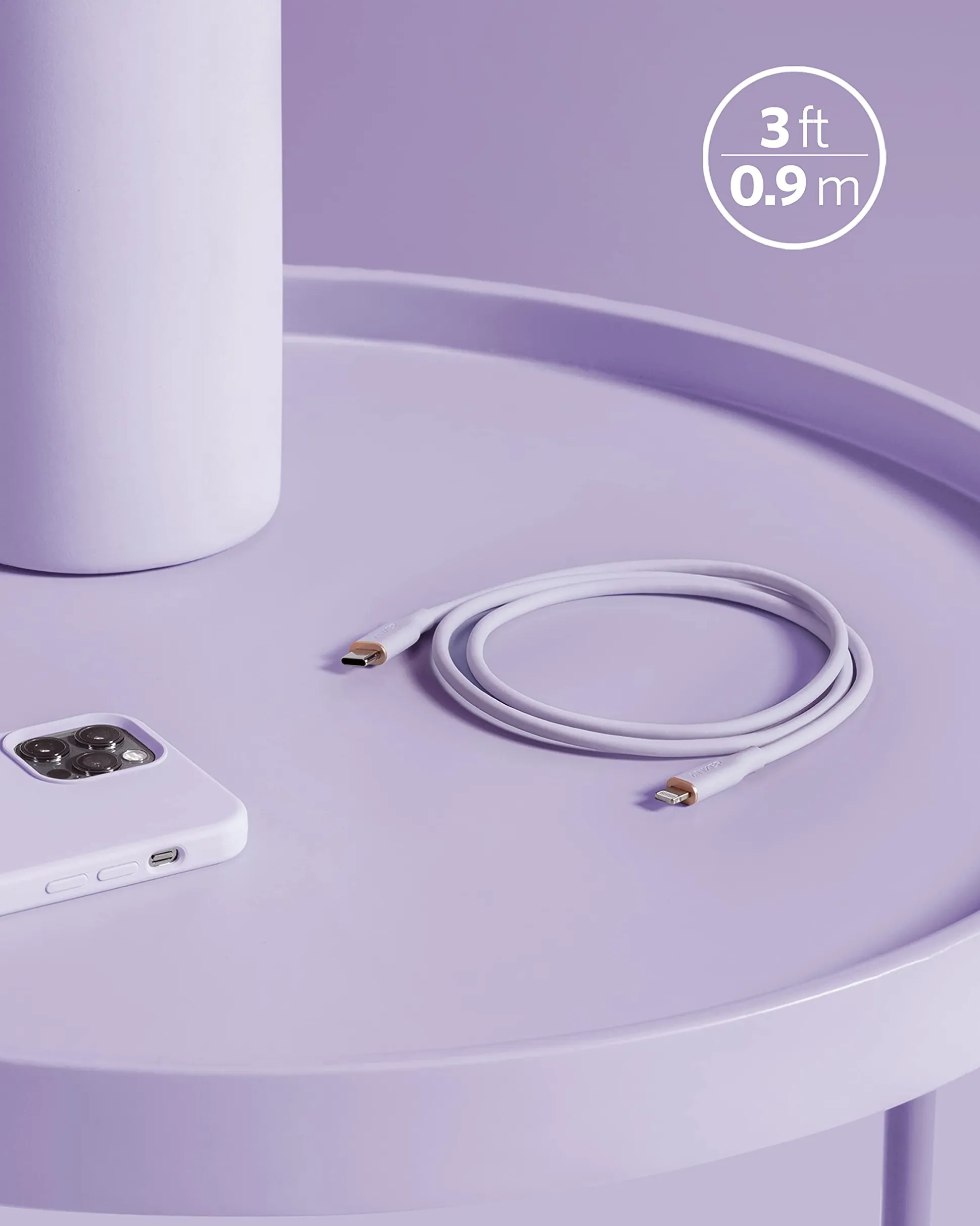 Anker 641 USB-C to Lightning Cable (Flow, Silicone)