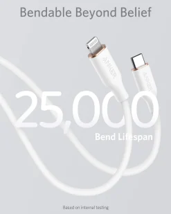 Anker 641 USB-C to Lightning Cable (Flow, Silicone)