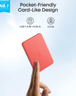 Refurbished Anker MagGo Power Bank (5K, Slim)