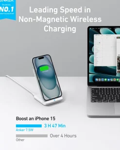 Refurbished Anker 313 Wireless Charger (Stand)